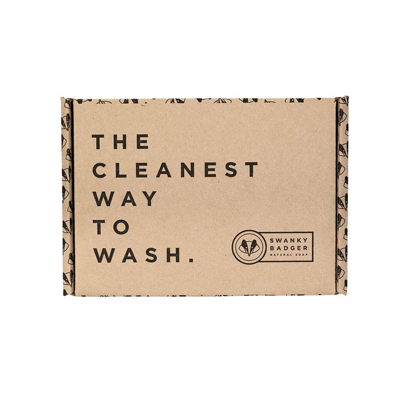 Swanky Badger - Natural Soap Gift Set (4 Bars) Swanky Badger