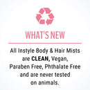 Instyle Fragrances | Body & Hair Mist | Caribbean Coconut Scent | With Panthenol | CLEAN, Vegan, Paraben Free, Phthalate Free | Premium 8 Fl Oz Spray Bottle Instyle Fragrances