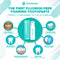 AutoBrush Original Mint Foaming Toothpaste - Travel Friendly, Anti-cavity (Three Pack) AutoBrush