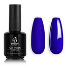 Beetles Gel Nail Polish Paulina Lapis Blue Color Soak Off LED Nail Lamp Gel Polish -SIZE: .5 fl.Oz/Each 15 ml/Each beetles Gel Polish