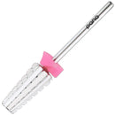 PANA Nail Carbide 5 in 1 Bit - Two Way Rotate use for Both Left and Right Handed - Fast remove Acrylic or Hard Gel - 3/32" Shank - Manicure, Nail Art, Drill Machine (Triple Coarse - 3XC, Silver) PANA