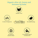 The Naked Bee Organic Orange Blossom Honey Lip Balms - 3 Pack The Naked Bee