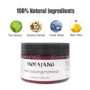 Red Temporary Hair Dye Wax Natural Instant Hair Color Wax Pomades 4.23 oz ,Hair Styling Clay for Party, Cosplay , Halloween,Christmas VOLLUCK