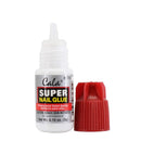 3 bottles Super nail Glue professional Salon Quality,Quick and Strong Nail liquid adhesive CALA-TM