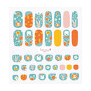 Petitwings Nail Stickers Wraps Decals Polish Self-Adhesive for Kid Girls Boys, a Nail File (Korean Made) (Sweet Things) Petitwings