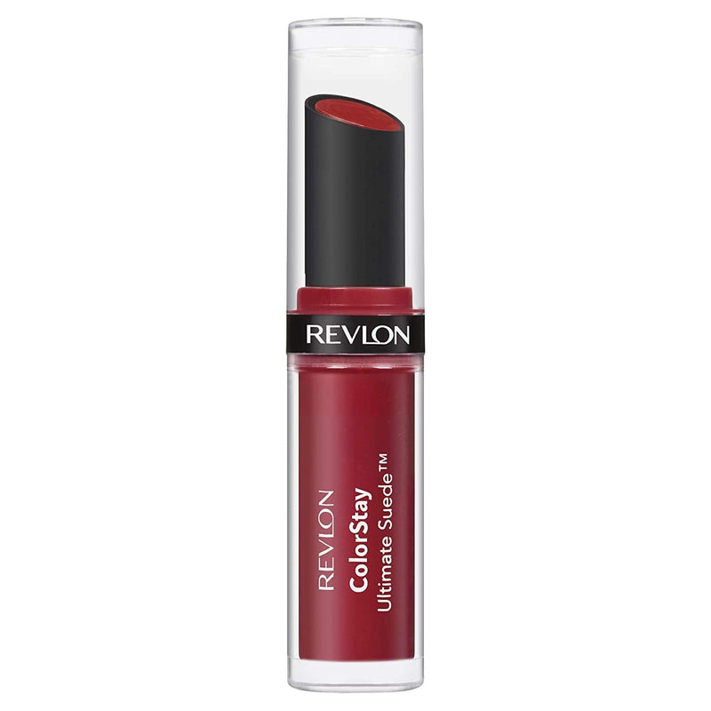 Revlon ColorStay Ultimate Suede Lipstick, Longwear Soft, Ultra-Hydrating High-Impact Lip Color, Formulated with Vitamin E, Ingenue (002), 0.09 oz REVLON
