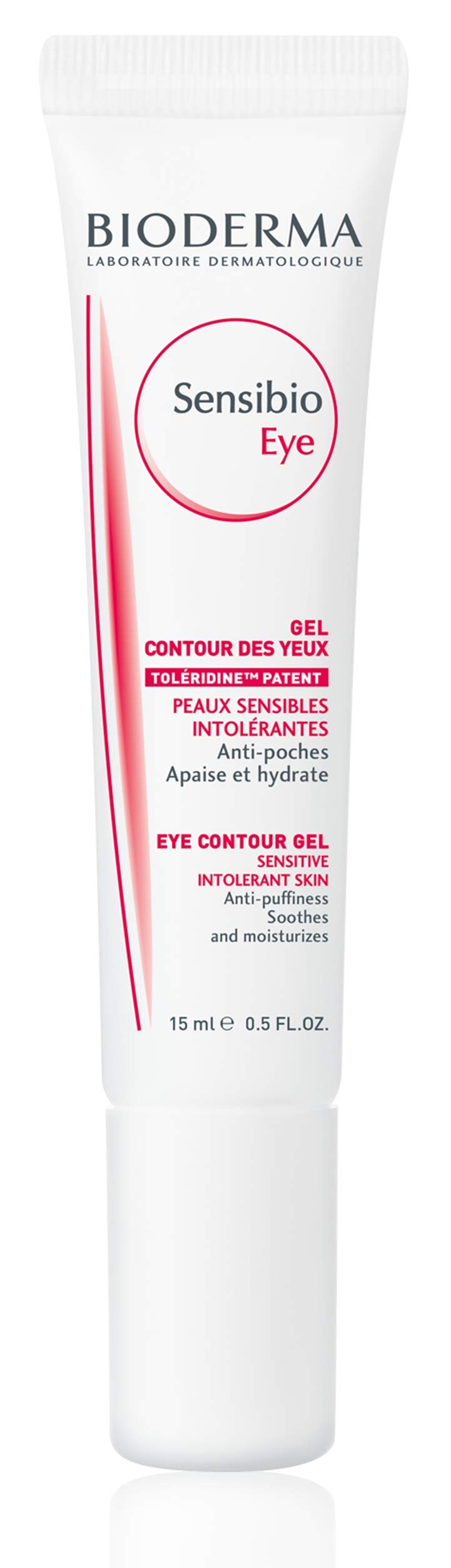 Bioderma - Eye Gel - Sensibio - Moisturizing and Visibly Reduces Fine Lines - Skin Soothing - Eye Gel for Sensitive Skin Bioderma