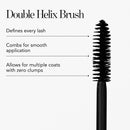 Chantecaille Faux Cils Longest Lash Mascara, Volumizing Lengthening Mascara with Lash Peptide, Black Infinity Warehouse