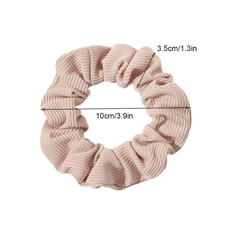 Scrunchies Hair Ties Scrunchy for Women Girls Cute Hairties for Thick Curl Hair No Crease Hair Accessories Soft Ropes Ponytail Holder No Hurt Your Hair Ivyu