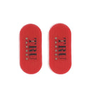 TRU BARBER HAIR GRIPPERS 3 COLORS BUNDLE PACK 6 PCS for Men and Women - Salon and Barber, Hair Clips for Styling, Hair holder Grips (Black/Red/Black) TRU BARBER