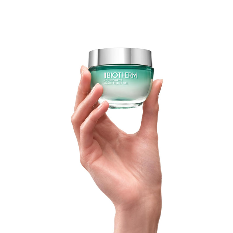 Biotherm Aquasource Hyalu Plump Gel, For Normal To Oily Skin. With plumping Hyaluronic Acid And Regenerating Biotech Plankton For Visibly Plumper And Glowing Skin, 1.7 Fl. Oz. - Infinity Warehouse