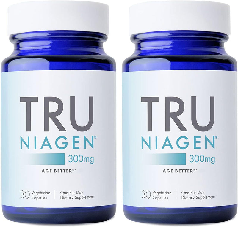 TRU NIAGEN Patented NAD+ Supplement for Anti Aging and Cell Regeneration, 300 mg Niagen, 90 Servings | Supports Cellular Energy, Brain, Muscle | Nicotinamide Riboside (NR) Take 1 Daily | 1 Bottle Infinity Warehouse