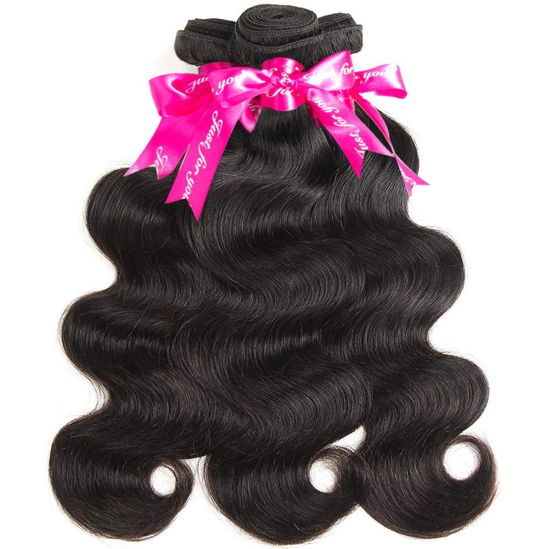 Beauty Princess Body Wave Human Hair 3 Bundles Double Weft 9A Brazilian Hair Bundles (24 26 28inch) … Wingirl Store