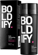BOLDIFY Hair Fibers for Thinning Hair (HAZEL BROWN) Natural & Undetectable - Giant 28g Bottle - Completely Conceals Hair Loss in 15 Sec - Hair Topper for Fine Hair for Women & Men Boldify