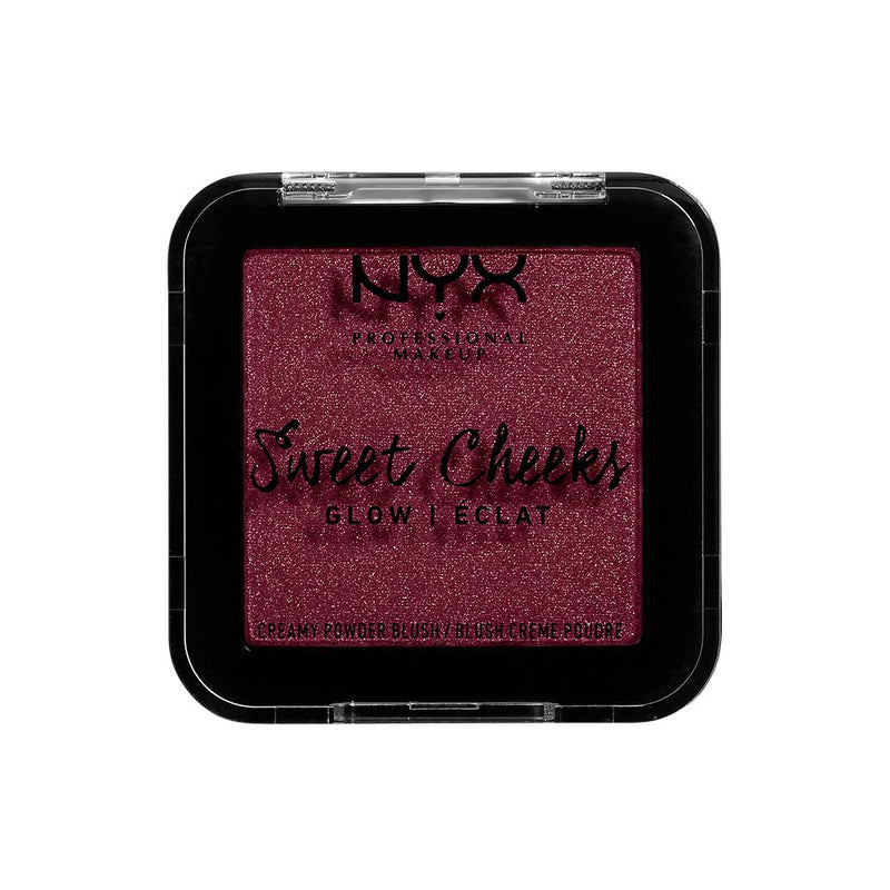 NYX PROFESSIONAL MAKEUP Sweet Cheeks Shimmer Blush, Red Riot NYX PROFESSIONAL MAKEUP