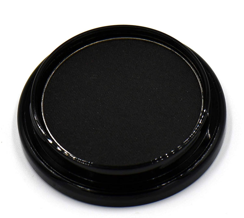 Black Matte Opaque Smokey Eye Onyx Midnight Zero Jet Black Pressed Powder Eye Shadow Eyeshadow Talc & Paraben Free Vegan No Animal Testing & Cruelty Free Pure Ziva
