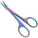 Nail Scissors, Stainless Steel Trimming Scissors for Nails Eyebrows Nose Hair Mustache Beard Multi-Purpose Cuticle Scissors, Manicure Scissors for Men and Women BOUJEE