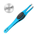 Cocos Eyebrow Tweezers for Women & Men - Tweezers Precision Engineered from Medical Grade Stainless Steel - Fine & Ingrown Hair Tweezers, Non Slip, Sharp & Slanted for A Perfect Grip, 1 Pack Coco's Closet