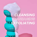 I Dew Care Pawfect Face Scrubber | 3-in-1 Cute Silicone Pore Cleanser, Exfoliator, and Massager with Sponge | Korean Skincare Tool I DEW CARE