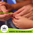 Fine Point Tweezers for Women and Men – Splinter, Ticks, Facial or Chin Hair, Brow and Ingrown Hair Removal – Sharp, Needle Nose, Stainless Steel, Surgical Tweezers Precision Pluckers Majestic Bombay Majestic Bombay