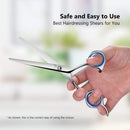 COOLALA Stainless Steel Hair Cutting Scissors 6.5 Inch Hairdressing Razor Shears Professional Salon Barber Haircut Scissors, One Comb Included, Home Use for Man Woman Adults Kids Babies COOLALA