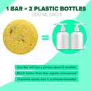 Solid Shampoo Bar And Conditioner Effect Hair Soap – 100% Organic Shampoo Bars For Hair With All Natural Plant Based Essential Oils And Zero Waste Biodegradable Packaging (Jasmine) BAMBOEARTH