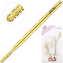 Pana 3/32" Round Bit Safety Nail Carbide Bit - Gold Color (Grit: Medium - M) for Electric Dremel Drill Machine PANA