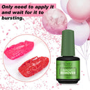 Nail Polish Remover 3Pcs, Magic Soak-Off Gel Nail Polish Remover-Quick,Professional Nail Polish Remover for Natural, Gel Nails ONE1X