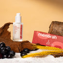 menorah Skincare Daily Skincare Set – Facial Cleanser Foam, Hydrating Toner, Anti-Aging Serum, Moisturizing Cream + Free Headband – Gift Set for Women Infinity Warehouse