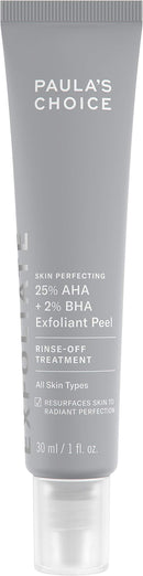 Paula's Choice Skin Perfecting 25% AHA + 2% BHA Exfoliant Peel, Fragrance-Free & Paraben-Free, 1 Oz Paula's Choice