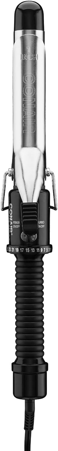 Conair Instant Heat 1-Inch Curling Iron, 1-inch barrel produces classic curls – for use on short, medium, and long hair Infinity Warehouse