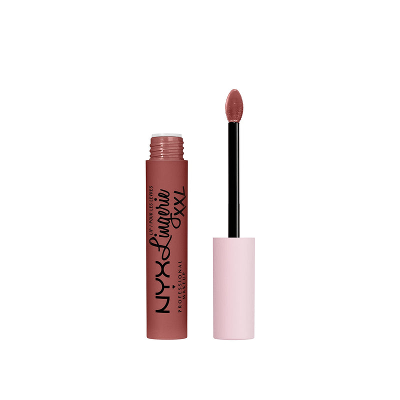 NYX PROFESSIONAL MAKEUP Lip Lingerie XXL Matte Liquid Lipstick - Warm Up (Red Rose) NYX PROFESSIONAL MAKEUP Store