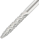 Premium PANA 3/32" Cuticle Clean Nail Carbide Bit for Professional, Nail Salon, Nail Trimmer, Under Nail Cleaner, Electric Drill Machine, Manicure Tools (Silver-UNC, Meduim) PANA