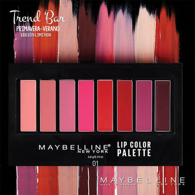 Maybelline Lip Studio Lip Color Palette, 0.14 oz. Maybelline New York