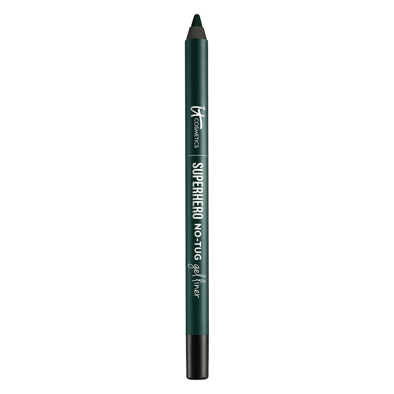 IT Cosmetics Superhero No-Tug Gel Eyeliner, Mystic Emerald - Enchanted Deep Green - Waterproof, Blendable Formula - Sharpenable Pencil - 0.042 oz It Cosmetics Store