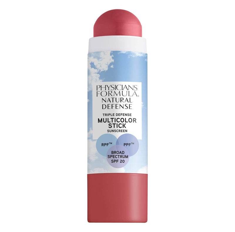 Physicians Formula Natural Defense Triple Defense Multicolor Stick SPF 20 Natural Rose Physicians Formula