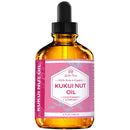 Kukui Nut Oil from Leven Rose, 100% Natural Organic (Cold Pressed, Unrefined) 4 oz Leven Rose