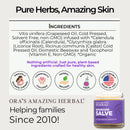 Ora's amazing Herbal, Newborn Salve, Diaper Rash Cream, Calendula Baby Balm, EWG Verified Baby Ointment, Acne Eczema, Butt Cream, Infant Massage, Natural Paraben Free, Good for Sensitive Skin Infinity Warehouse