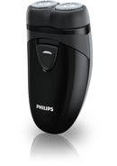 Norelco Travel Men's Shaver with Close-Cut Technology and Independent Floating Heads, Self-Sharpening Blades, 2 x AA Batteries Included by Philips Philips Norelco