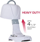 Red by Kiss 3000 Ceramic Tourmaline Professional Hood Dryer, 4 Heat Settings Blow Dryer for Home & Salon, Height Adjustable Convenient Big Hood Size Extra Coverage Infinity Warehouse