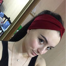 DRESHOW 8 Pack Headbands for Women Vintage Headwraps Cross Knotted Turban Girls Hair Bands Accessories DRESHOW
