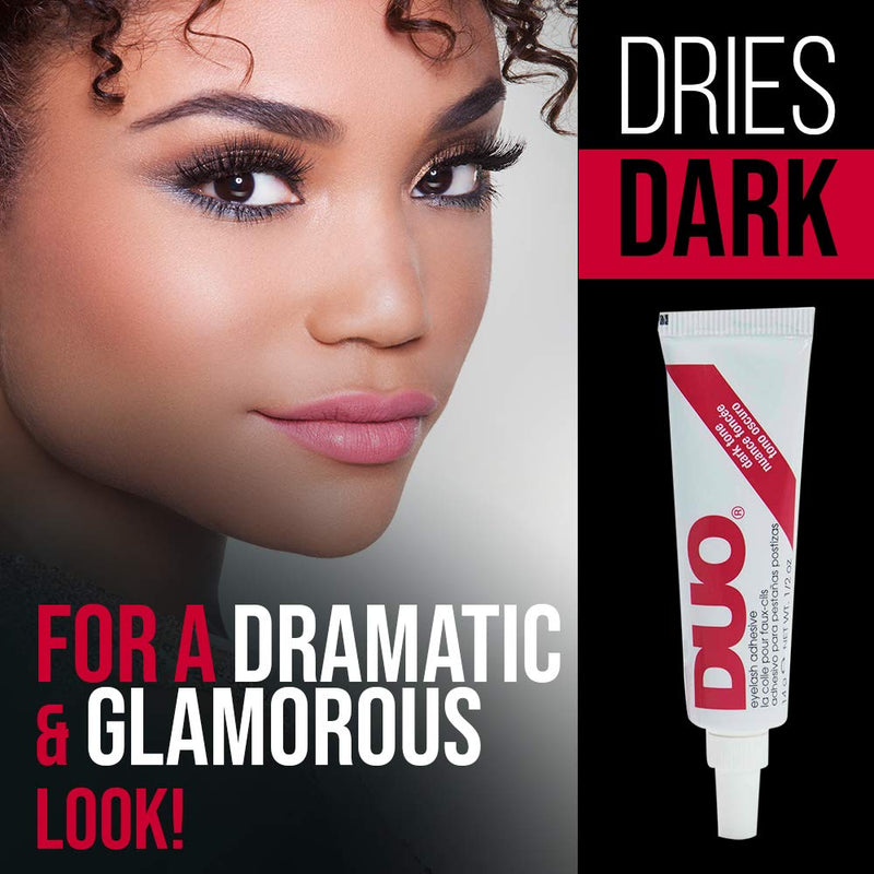DUO Striplash Adhesive Dark Tone for False Strip Eyelash, 0.5 oz, 1-Pack Duo