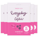 Everyday Acai Rejuvenating Mask With No Harsh Chemicals - Rejuvenating, Calming, and Balancing (Pack of 5) FACETORY Store