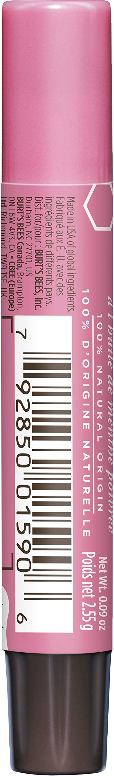 Burt's Bees 100% Natural Moisturizing Lip Shimmer, Strawberry - 1 Tube Burt's Bees