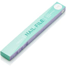 Best Crystal Glass Nail File – Perfect for Women & Girls - Long Lasting Double Sided Tempered Glass – Professional Salon Manicure/Pedicure Filing Tool for Natural Nails - with Case - Pastel lilac 2mm Malva Belle