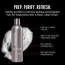 Scruples Hair Clearifier Shampoo - Professional Grade Deep Cleansing Shampoo - Clarifying Agents Remove Metals, Minerals and Chlorine - Detox and Vitality Boosting for All Hair Types (12 oz) Infinity Warehouse