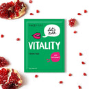 FaceTory Let's Talk, Vitality Pomegranate Antioxidant Firming Mask - Lifting, Firming, and Hydrating (Pack of 5) FACETORY Store