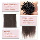 22 Inches I Tip Remy Human Hair Extensions 100 Strands/Pack Pre Bonded Keratin Stick In Hair Extensions Cold Fusion Hair Piece Long Straight For Women