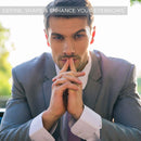 Gentlehomme Mens Eyebrow Pencil Black, Easily Shape Define Fill Eyebrows and Beard, 2 in 1 brush and ultra-thin pencil, Waterproof Smudge Proof Sweatproof, Durable and Long Lasting Gentlehomme