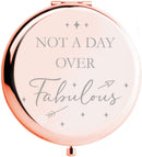 Birthday Gifts for Women - Not a Day Over Fabulous Birthday Gifts for Friends Female I Best Friend Birthday Gift Ideas for Her I Funny Woman Gift Idea for Friend Unique Coworker, Mom 40 50 55 Present CV CHARVORIA